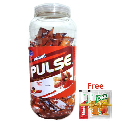 Marine Pulse Tamarind Candy 1 Jar (150Pcs)